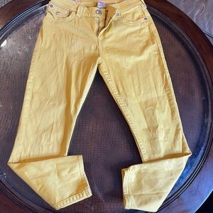 True Religion Yellow Jeans